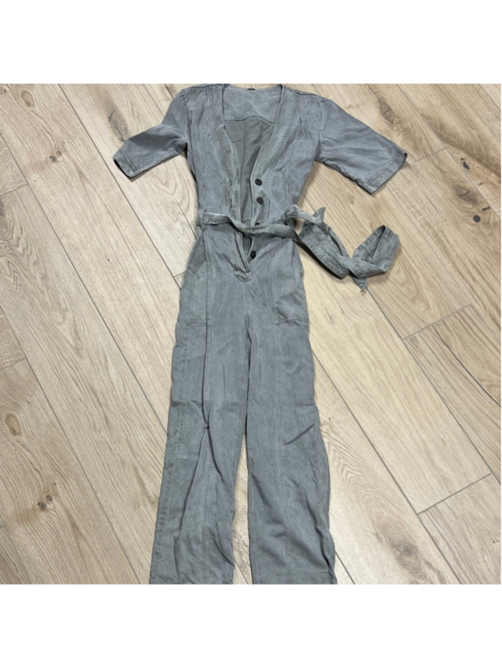 Young Fabulous & Broke green Gray Jumpsuit